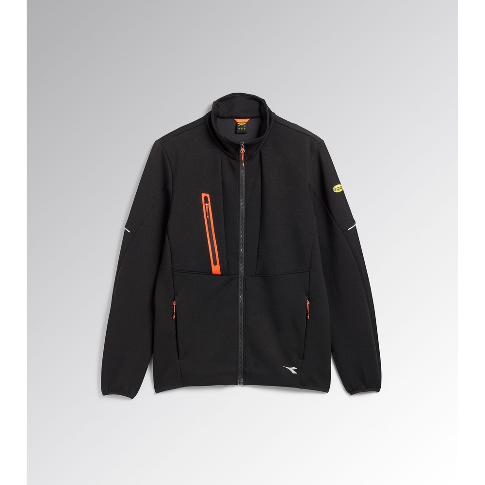 Sweat-shirt de travail noir HYBRID TACTIC - Diadora - 18061380013