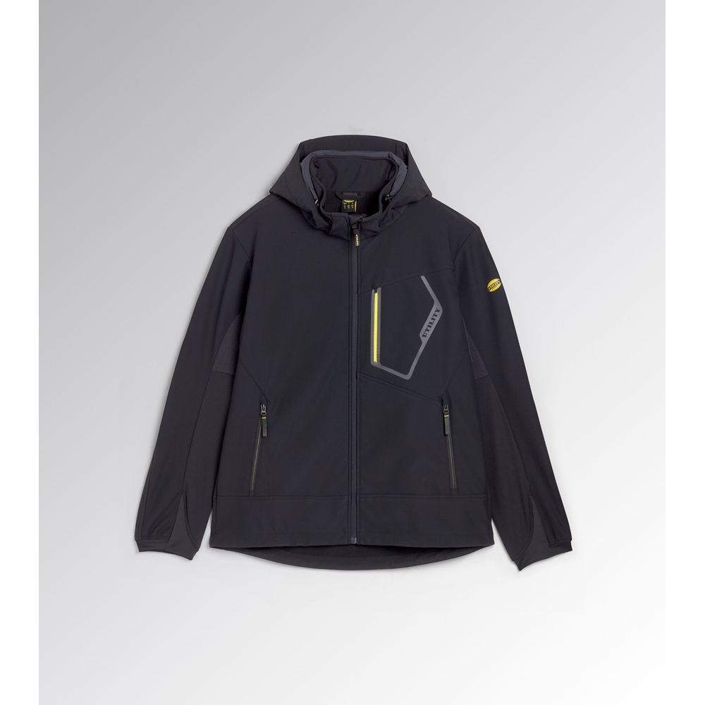 Veste de travail noire SOFTSHELL EVOLUTION - Diadora - 18079680013