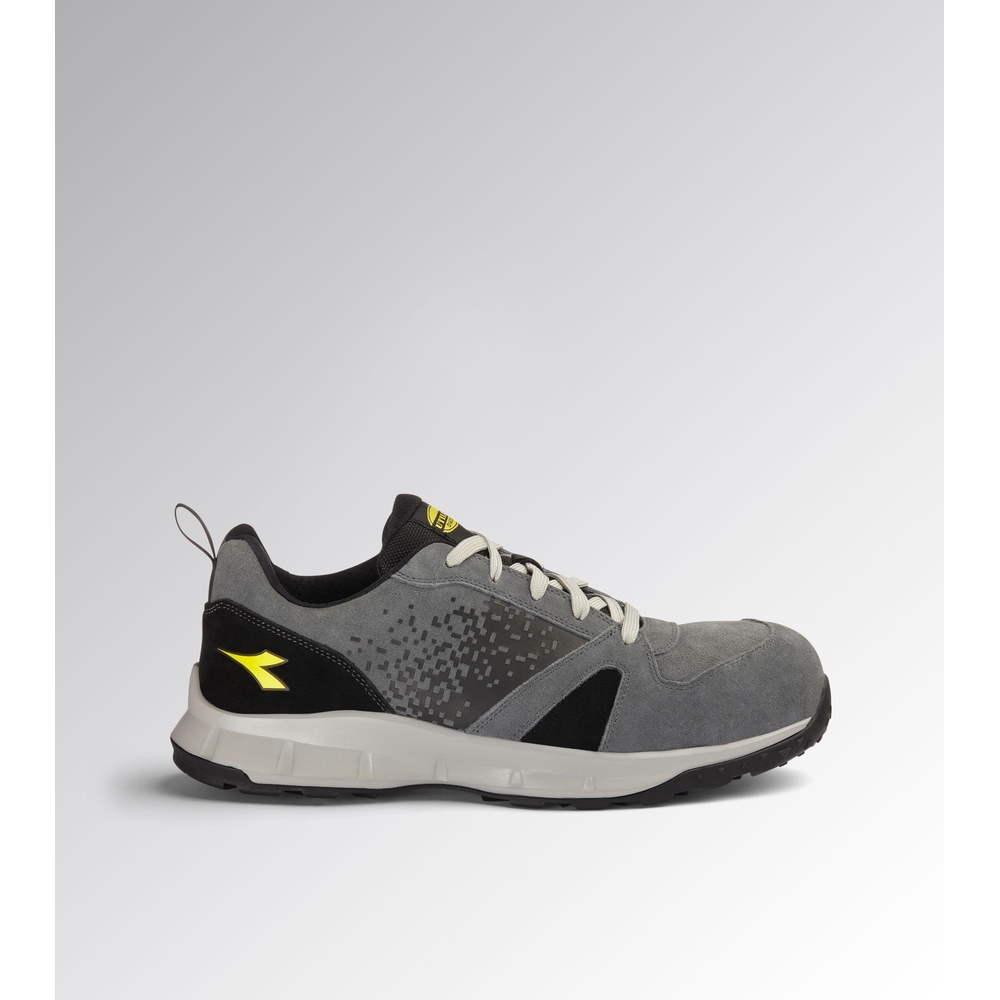 Chaussures de securité basses LITE LOW S3S FO SR HRO ESD gris - Diadora - 18102775068