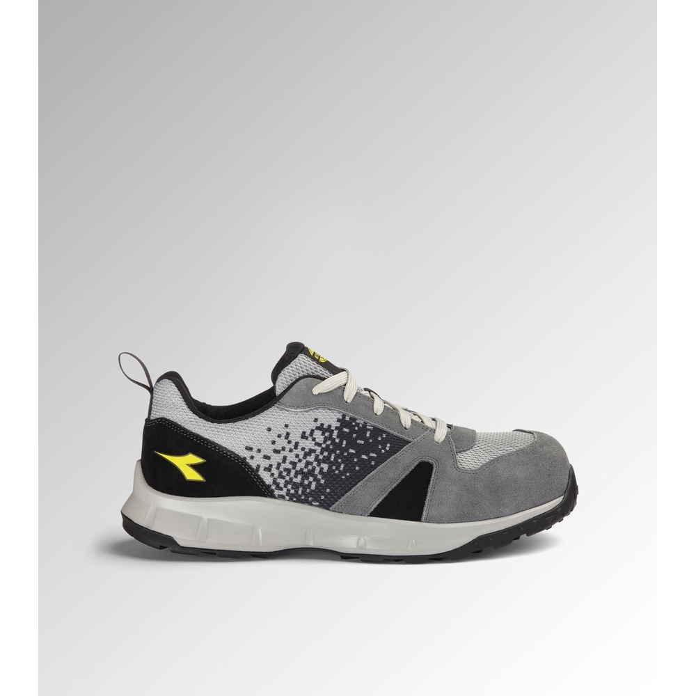 Chaussures de securité basses LITE LOW S1PS FO SR HRO ESD gris - Diadora - 181029C0493