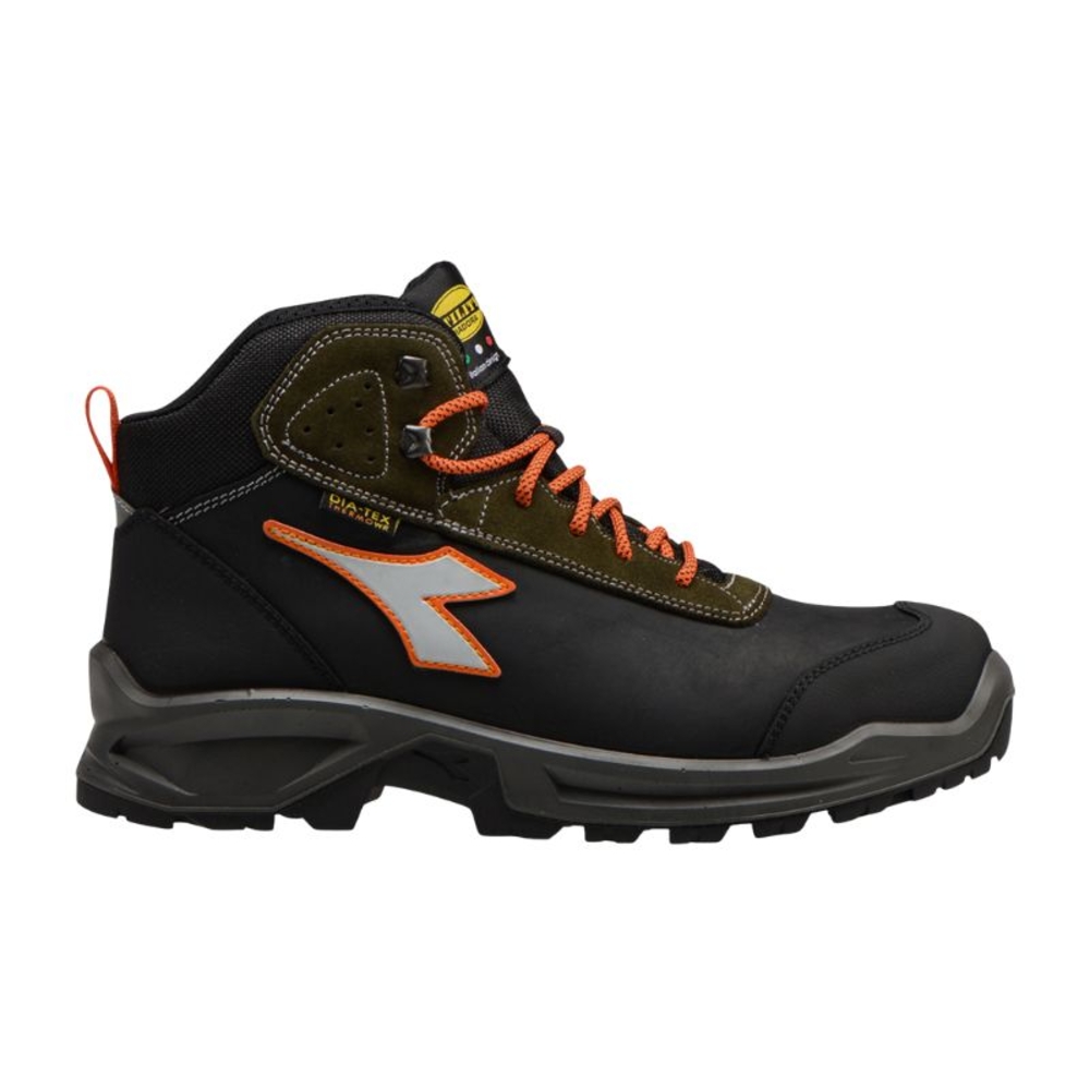 Chaussure de sécurité montante noir-orange DIADORA UTILITY SPORT DIATEX MID S7S FO CI SR - 181120C3548