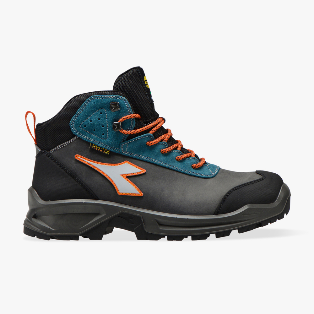 Chaussure de sécurité montante gris-bleu DIADORA UTILITY SPORT DIATEX MID S7S FO CI SR - 181120C3701