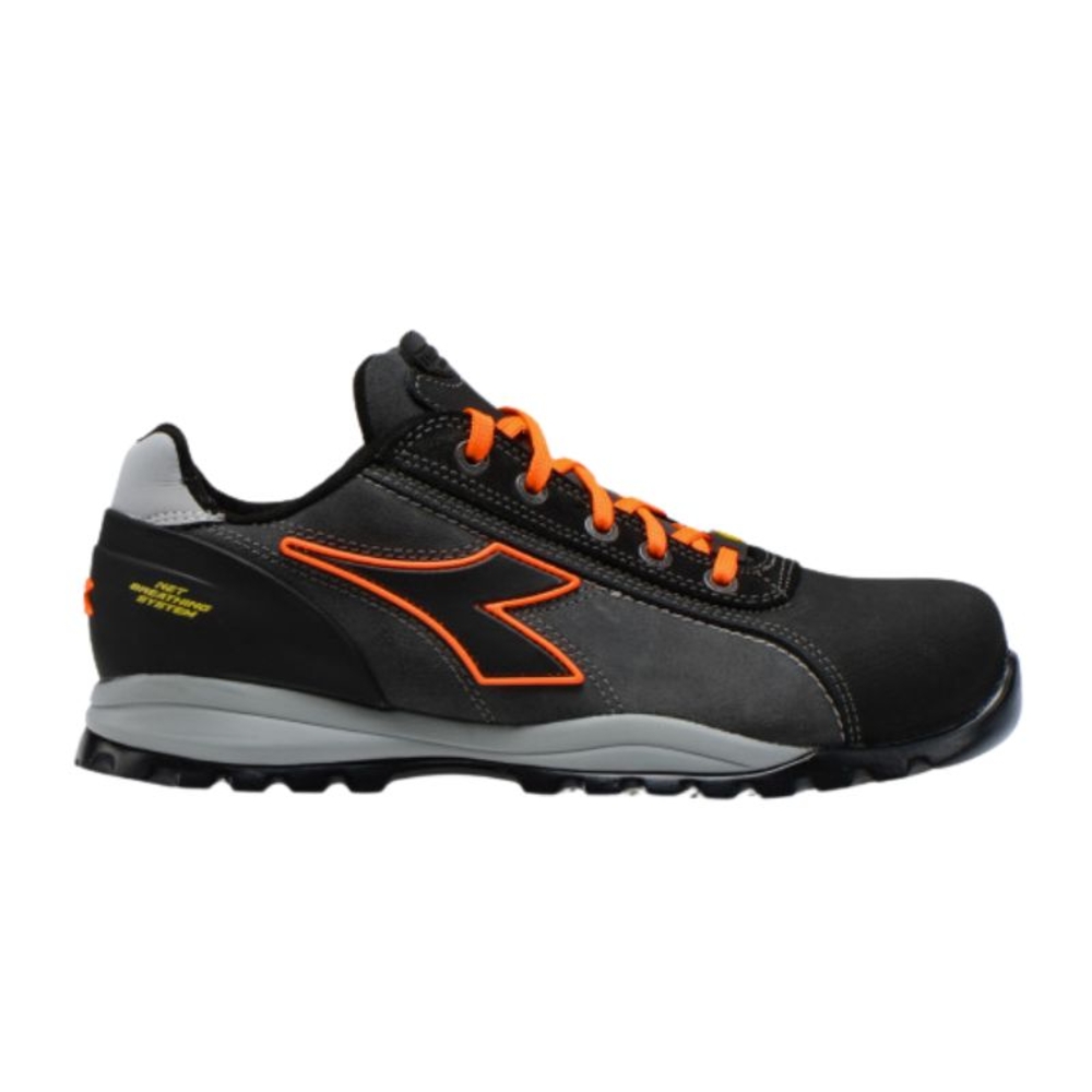 Chaussure de sécurité basse noir DIADORA GLOVE NET LOW PRO S3L FO SR HRO ESD 181124C8321