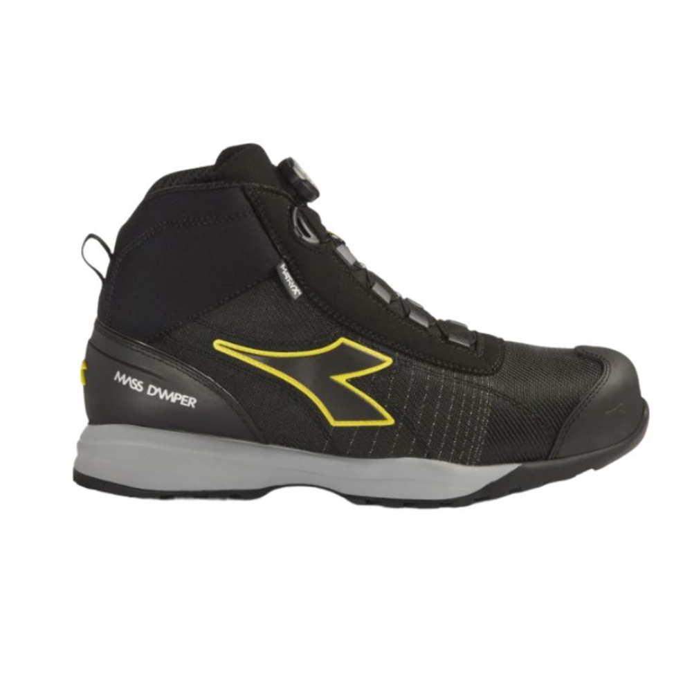 Chaussures de travail noir DIADORA GLOVE MDS MTX Q MID S3S FO HRO SR SC ESD - 181131C0200
