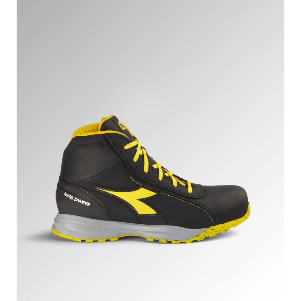 Chaussure de sécurité montante noire DIADORA UTILITY GLOVE MDS MID S3S FO HRO SR  - 18113480013