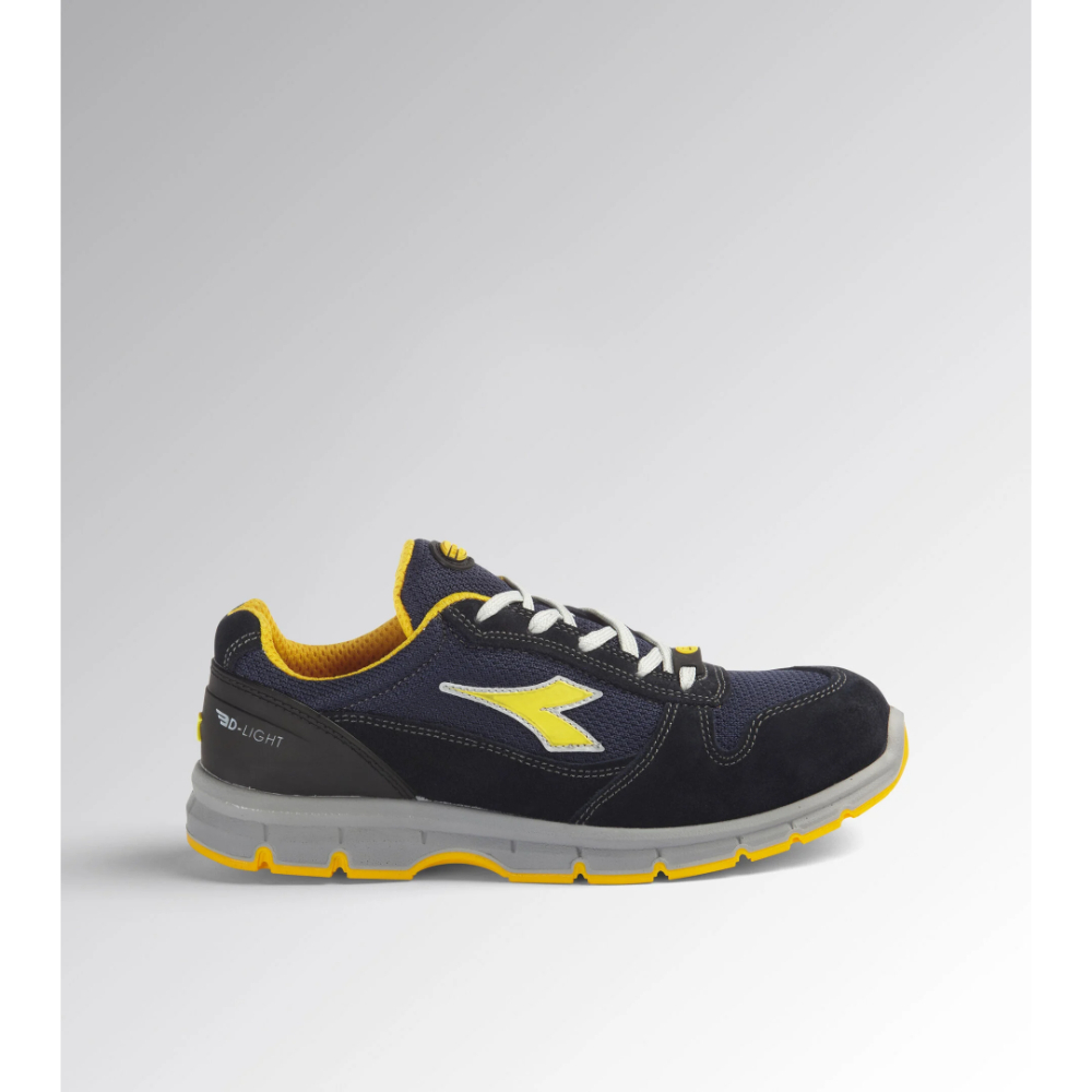 CHAUSSURE DE SECURITE BASSE DIADORA LOW RUN II TEXTILE S3S FO SR ESD BLEU SOMBRE NAVY -181156C1246