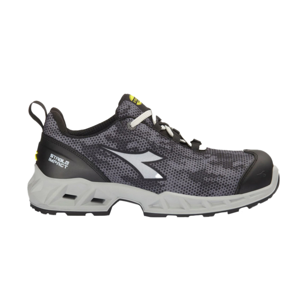 Chaussures de travail basses noires DIADORA SHARK SI LOW S1PS FO SR SC ESD - 181159C2539