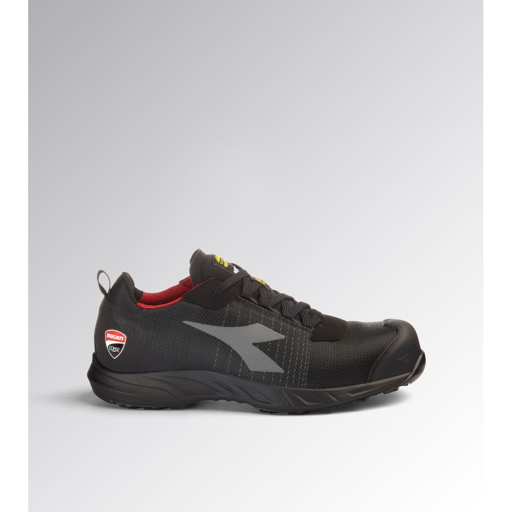 Chaussures de securité basses noires FLY MOTOR MATRYX LOW S3L FO SR HRO SC ESD - Diadora - 181221C0200
