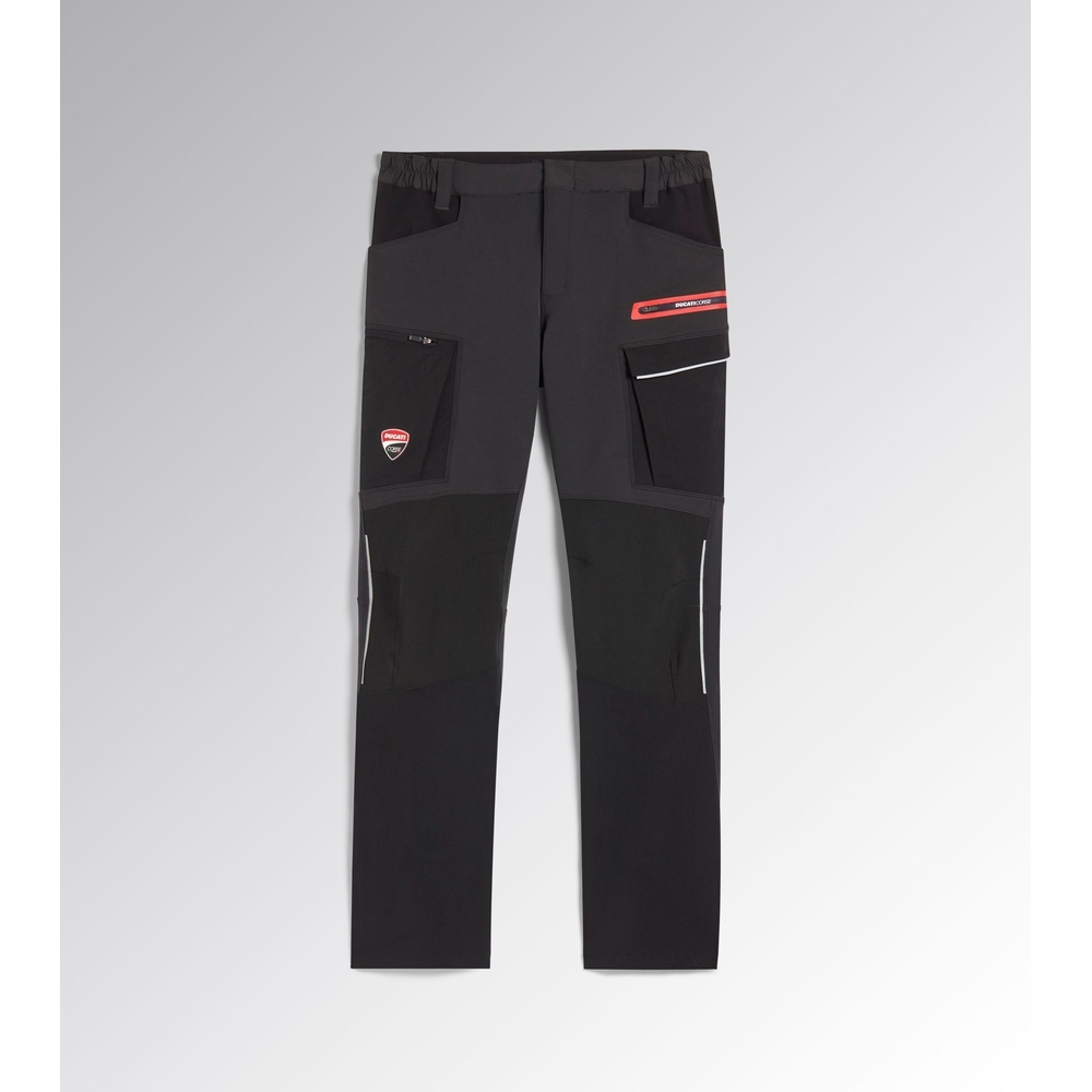 Pantalon de travail noir Utility x Ducati Corse PANT MOTOR CARGO DUCATI - Diadora - 181807C8817