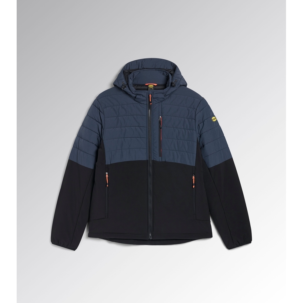Veste de travail bleu marine/noir PADDED JACKET OSLO HYBRID - Diadora - 181813C4725