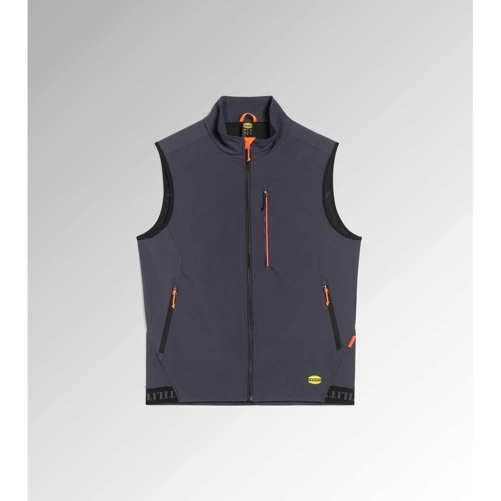 Gilet de travail gris VEST SHADOW - Diadora - 18203875146