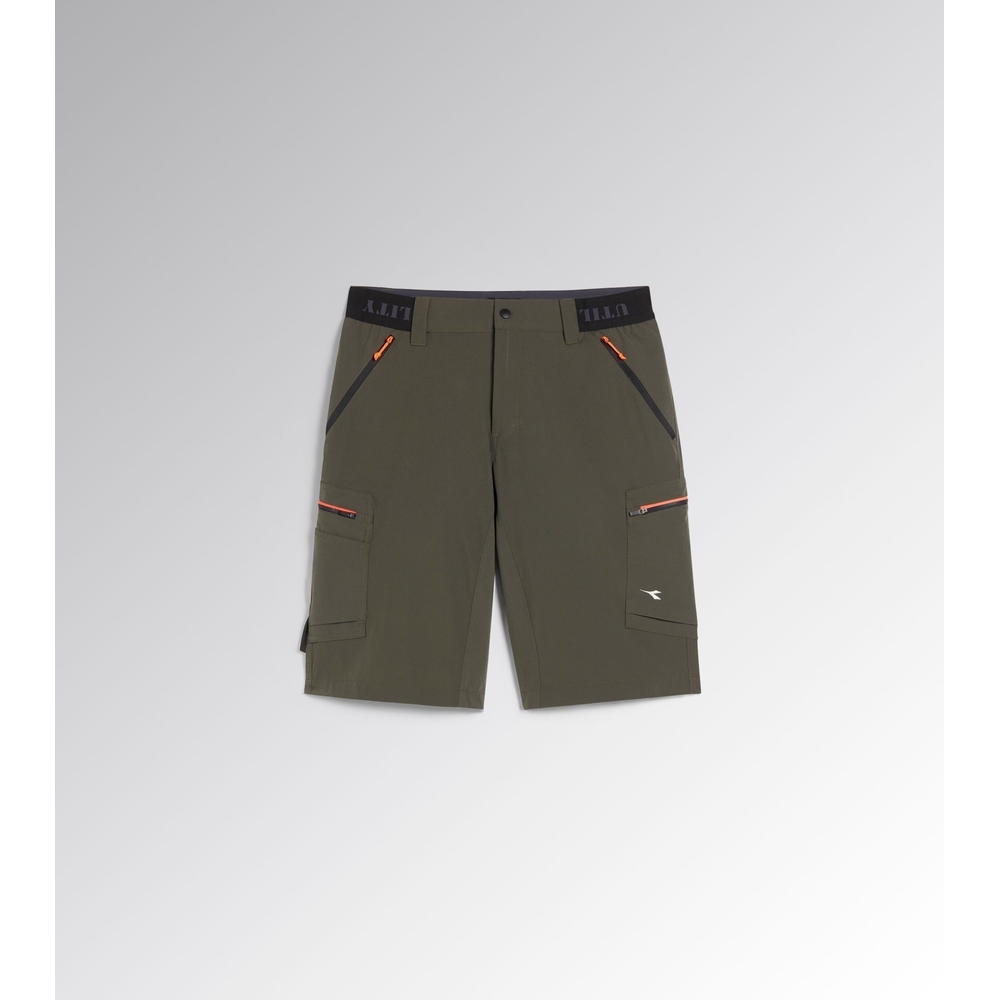 Bermuda de travail vert SHADOW - Diadora - 18204070488