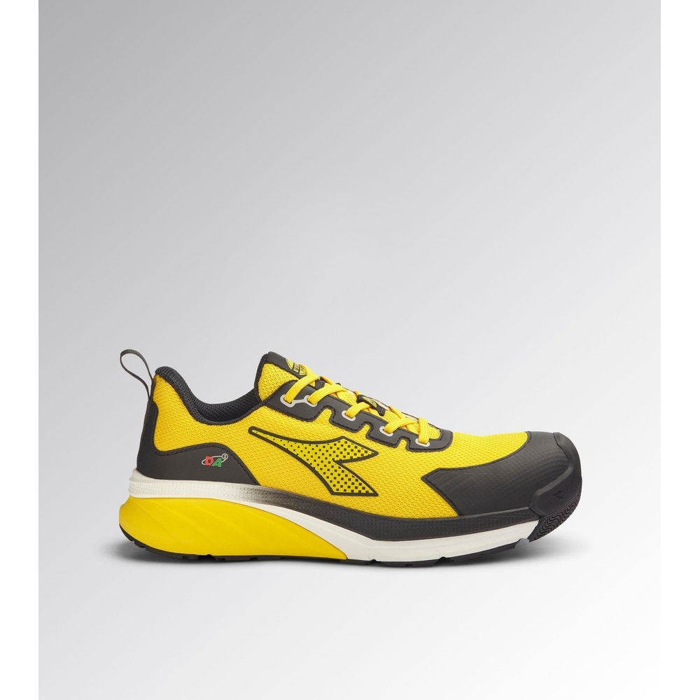 Chaussures Diadora sécurité basses jaunes VORTEX DA2 LOW S1PS SC SR HRO ESD 182043C8292