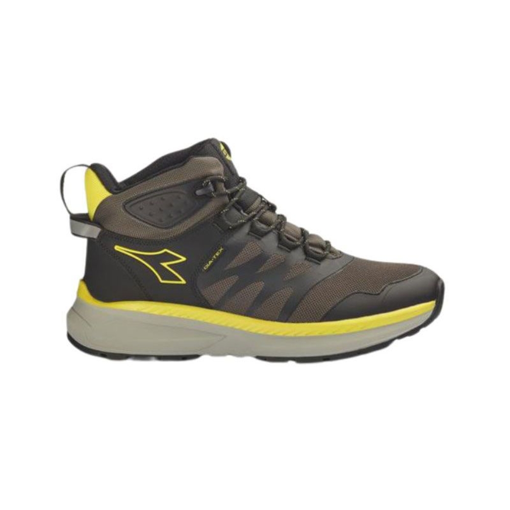 Chaussures de sécurité basse gris/jaune Diadora FREEDOM MID O6 SR UTILITY - 182044C0066