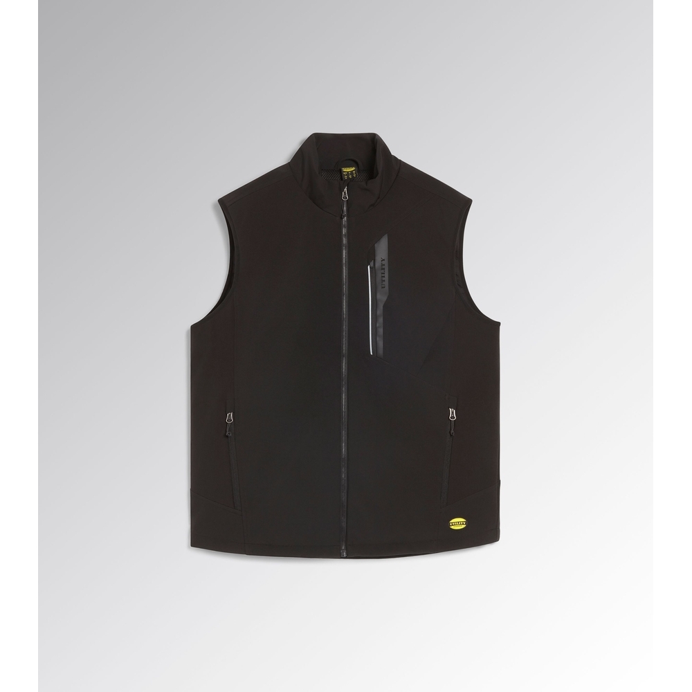 Gilet de travail noir FREEDOM - Diadora - 18205080013