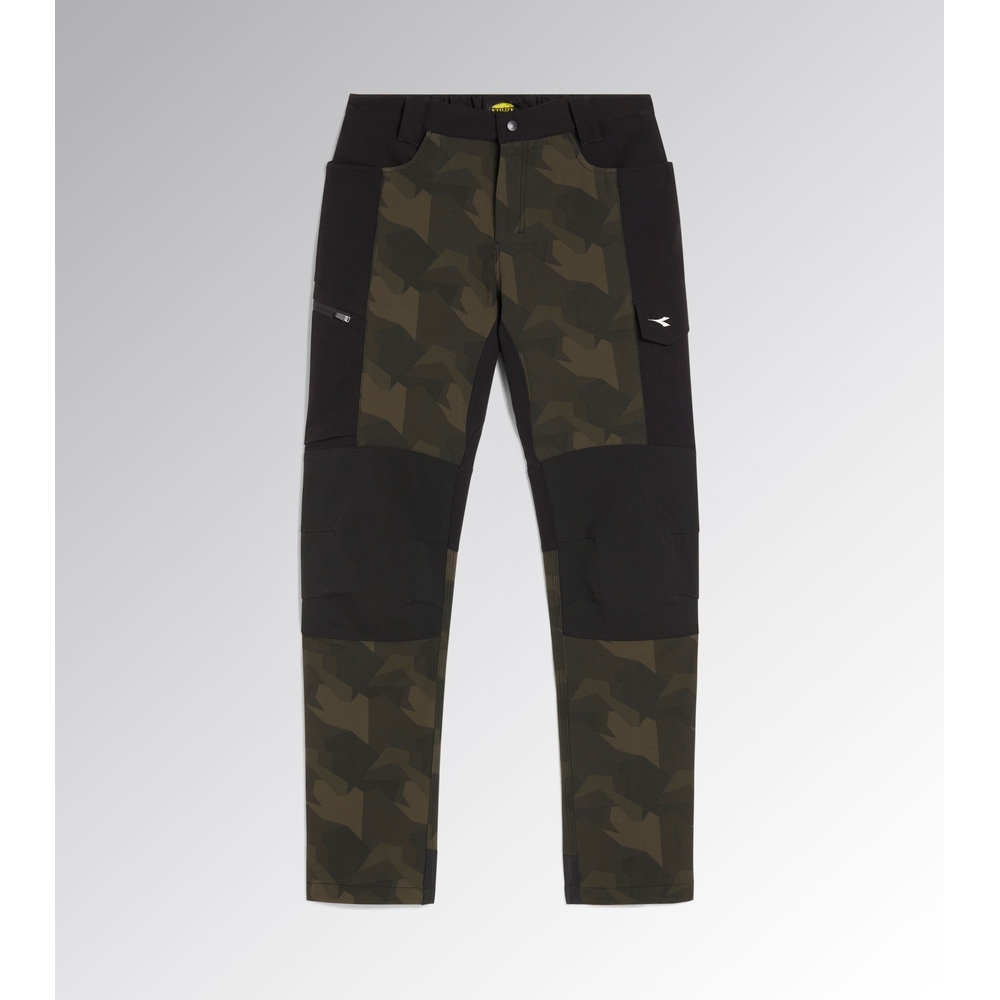 Pantalon de travail vert FREEDOM - Diadora - 18205270488