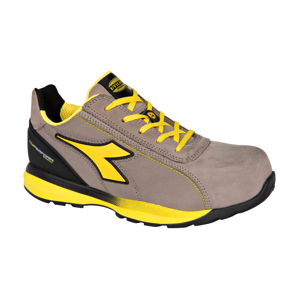 Chaussures de sécurité basses GLOVE HYPER LOW S3S FO HRO SR ESD noires DIADORA - 183043 75029
