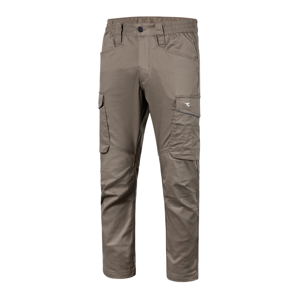 Pantalon STAFF STRETCH CARGO 2.0 marron kaki DIADORA - 183059 75015