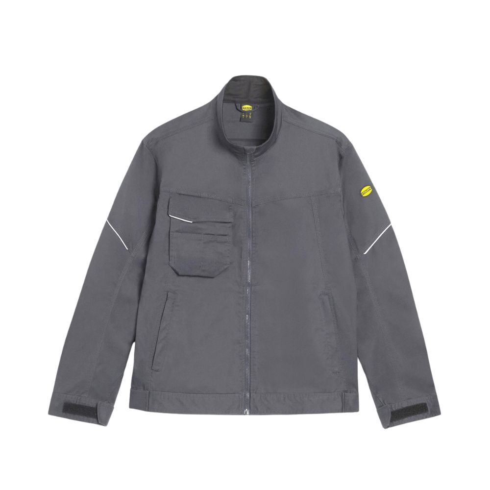 Veste multipoche en polycoton WW JACKET 2.0 gris DIADORA - 183061 75070