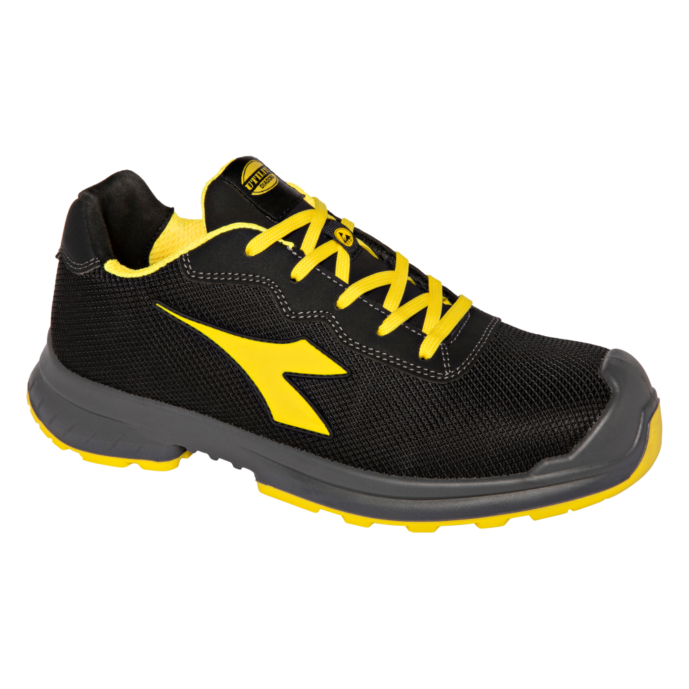 Chaussures de sécurité basses FLASH LOW S1PS FO SR LG SC ESD noires DIADORA - 183069 80013