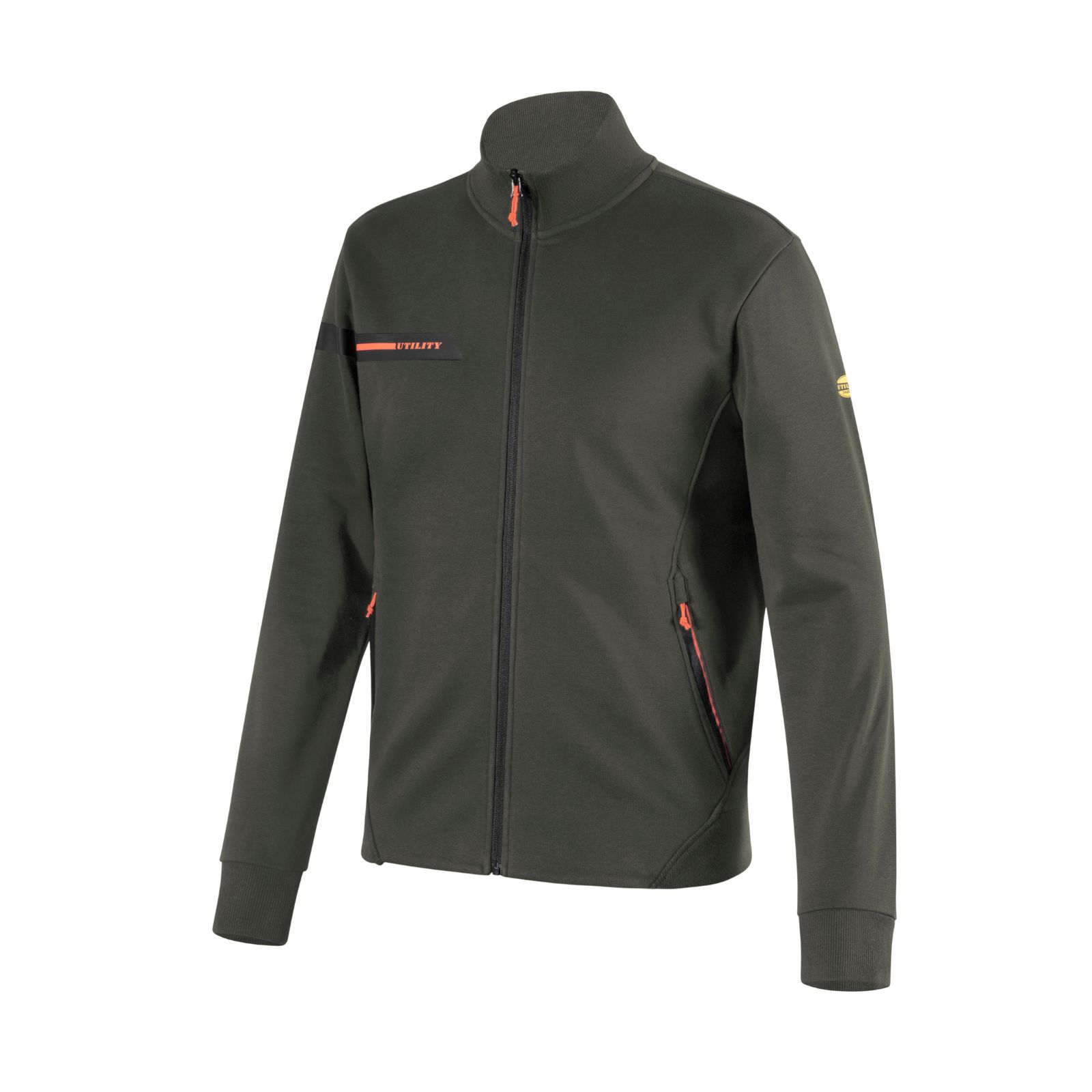 Sweatshirt stretch 2.0 à fermeture zipée - DIADORA