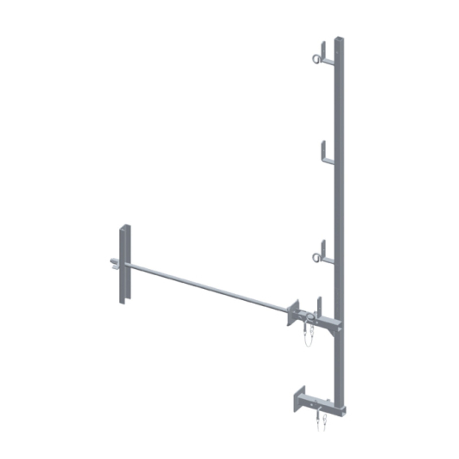 Garde-corps universel traversée mur 75cm 1,5m DIMOS - 010040