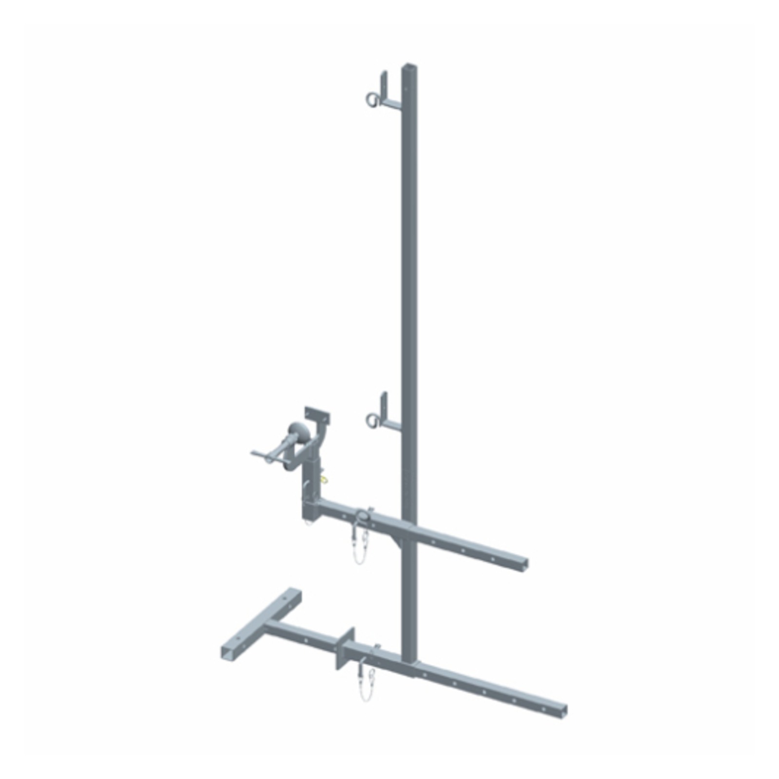 Garde-corps universel fixation serre-joint 25cm débord 1,5m DIMOS - 010125