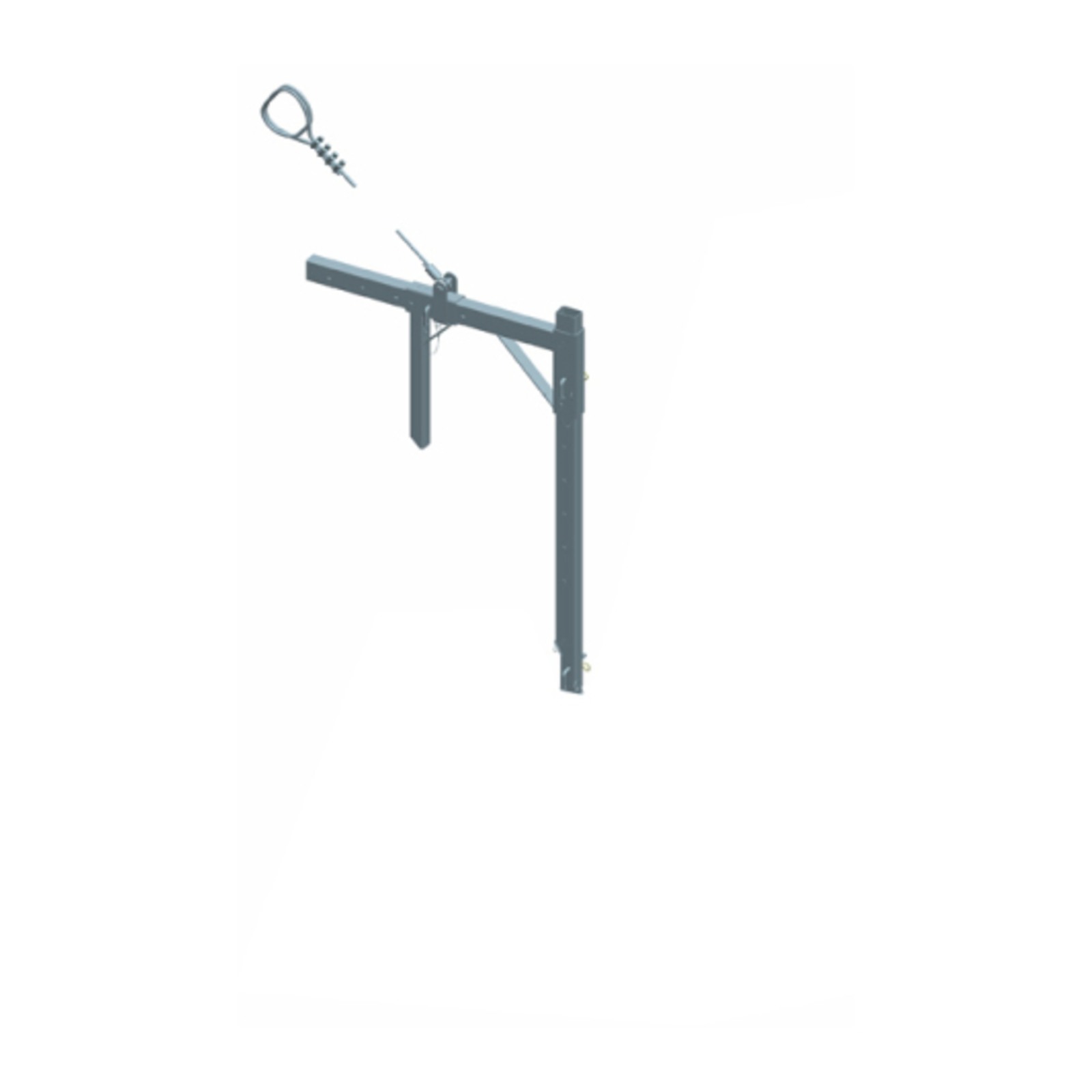 Fixation échafaudage acier crosse élinguée réglable DIMOS - 010912