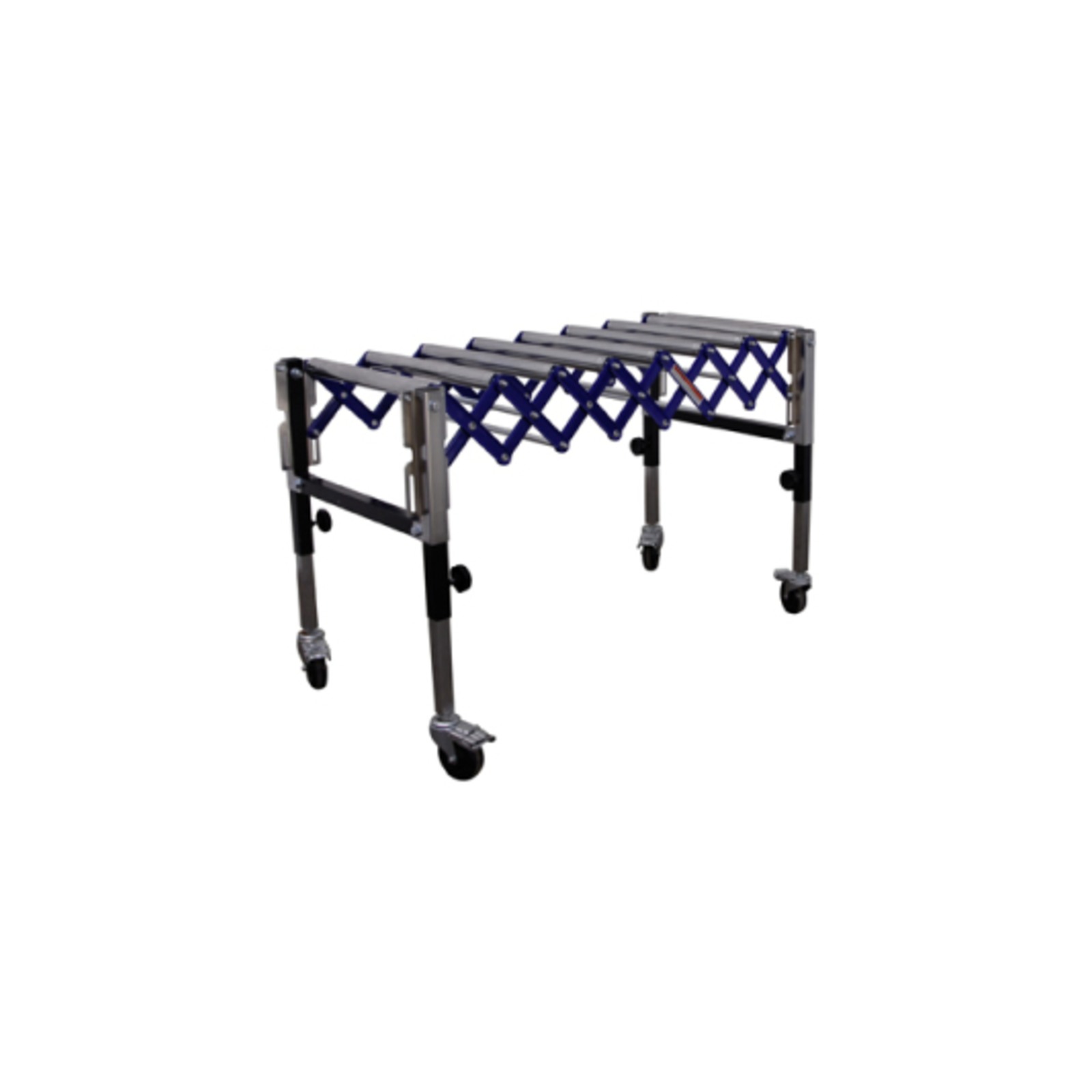 Convoyeur extensible 1,30 m 9 rouleaux inox DIMOS - 082006