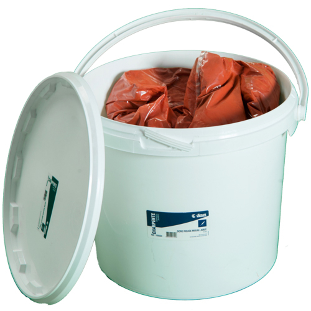 Ocre rouge mouillable DIMOS - seau 5kg - 155534