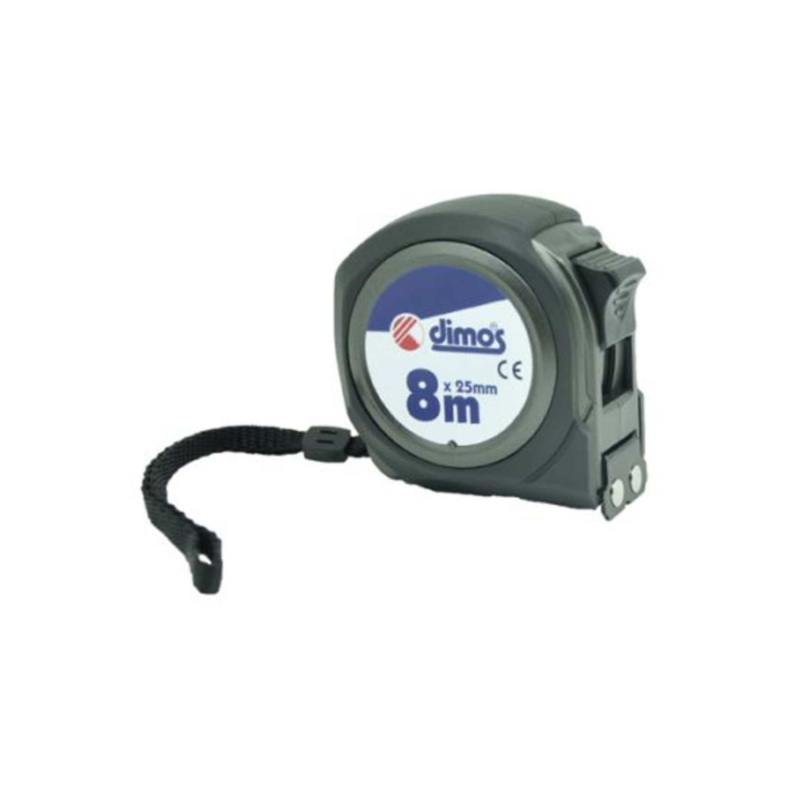 Mètre ruban double graduation 8 m DIMOS - 155609