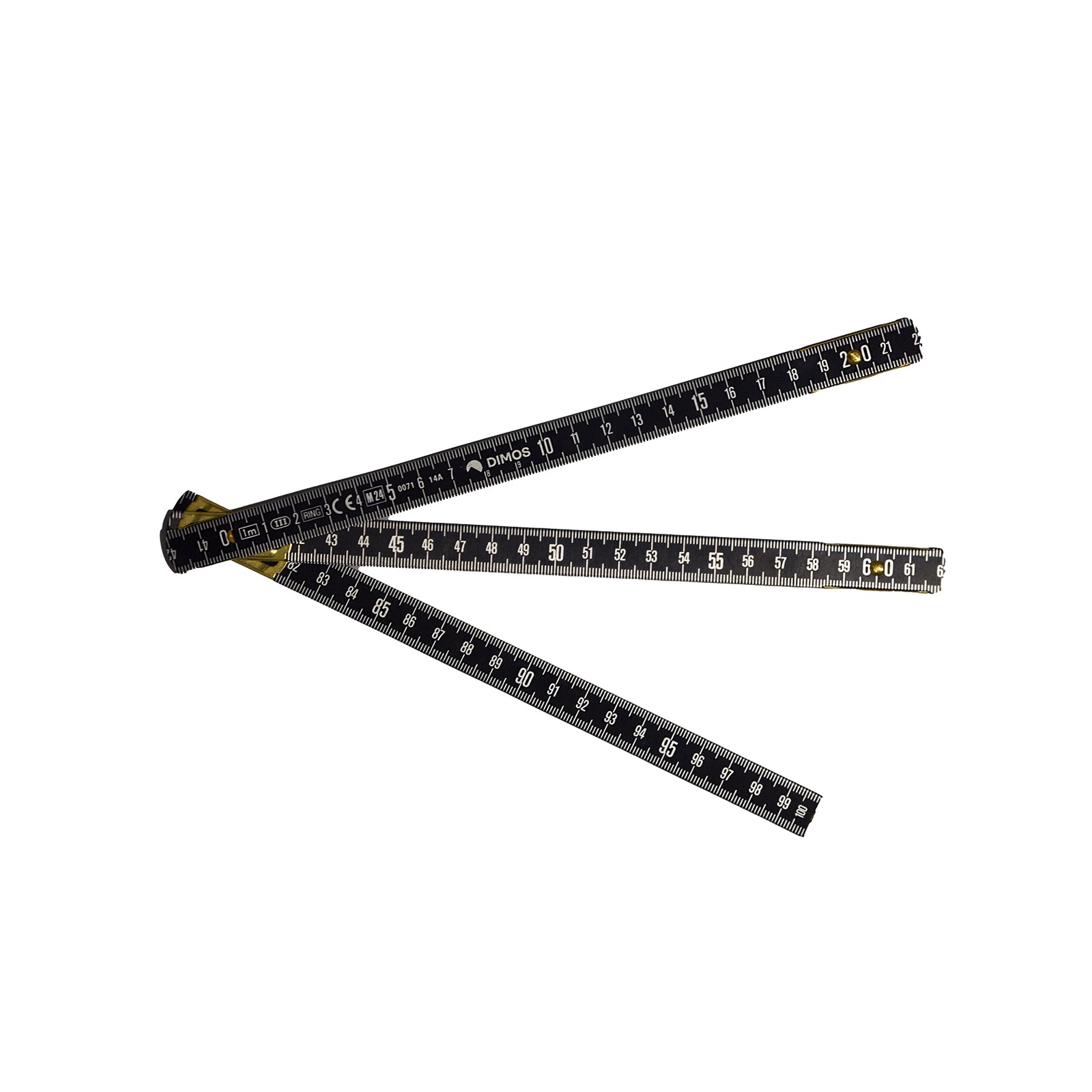 Mètre branche dural 1m ineffacable DIMOS - 155615