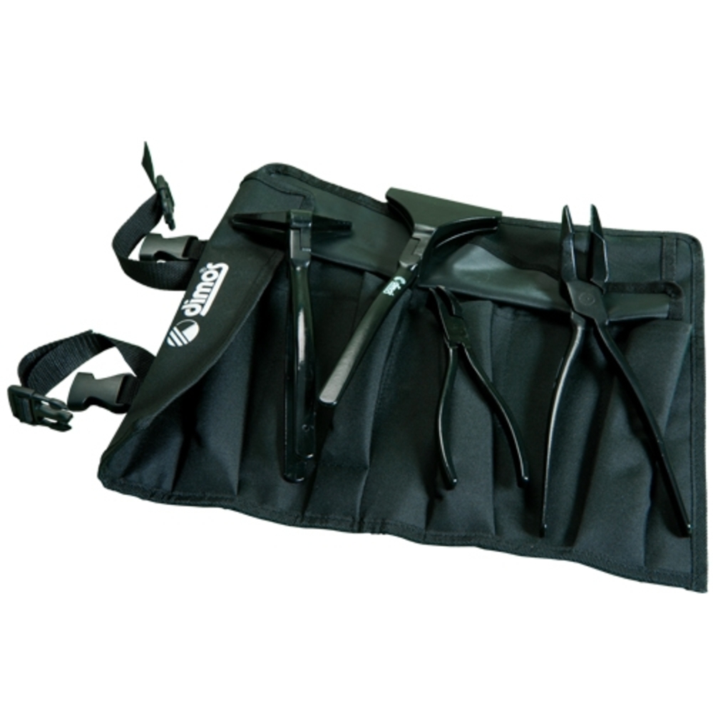 Sacoche de 4 pinces à border DIMOS (droite, d'angle et coudées) - 215600