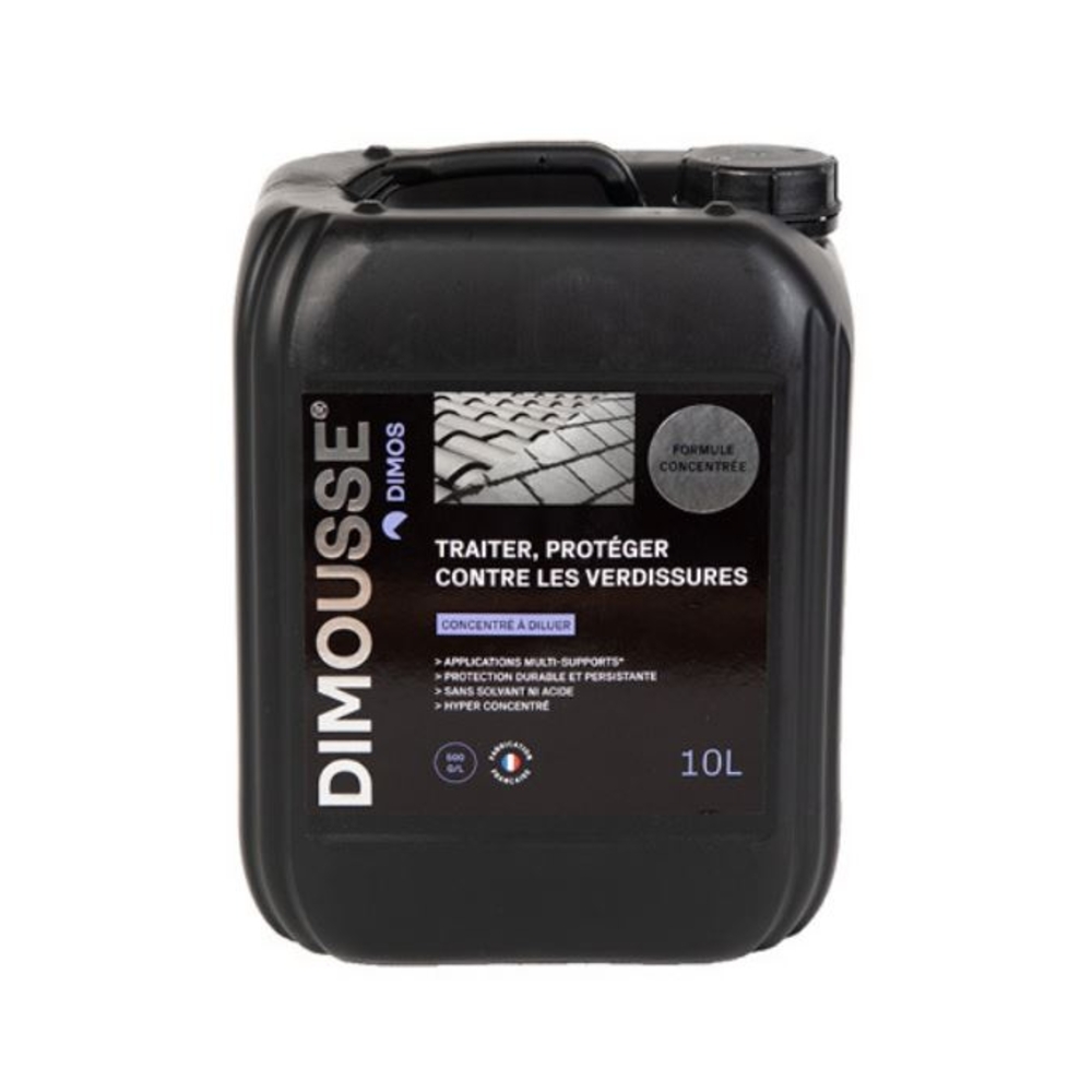 DIMOUSSE concentré X-thallo anti-mousse, algue, lichen DIMOS - bidon 10L - 444122