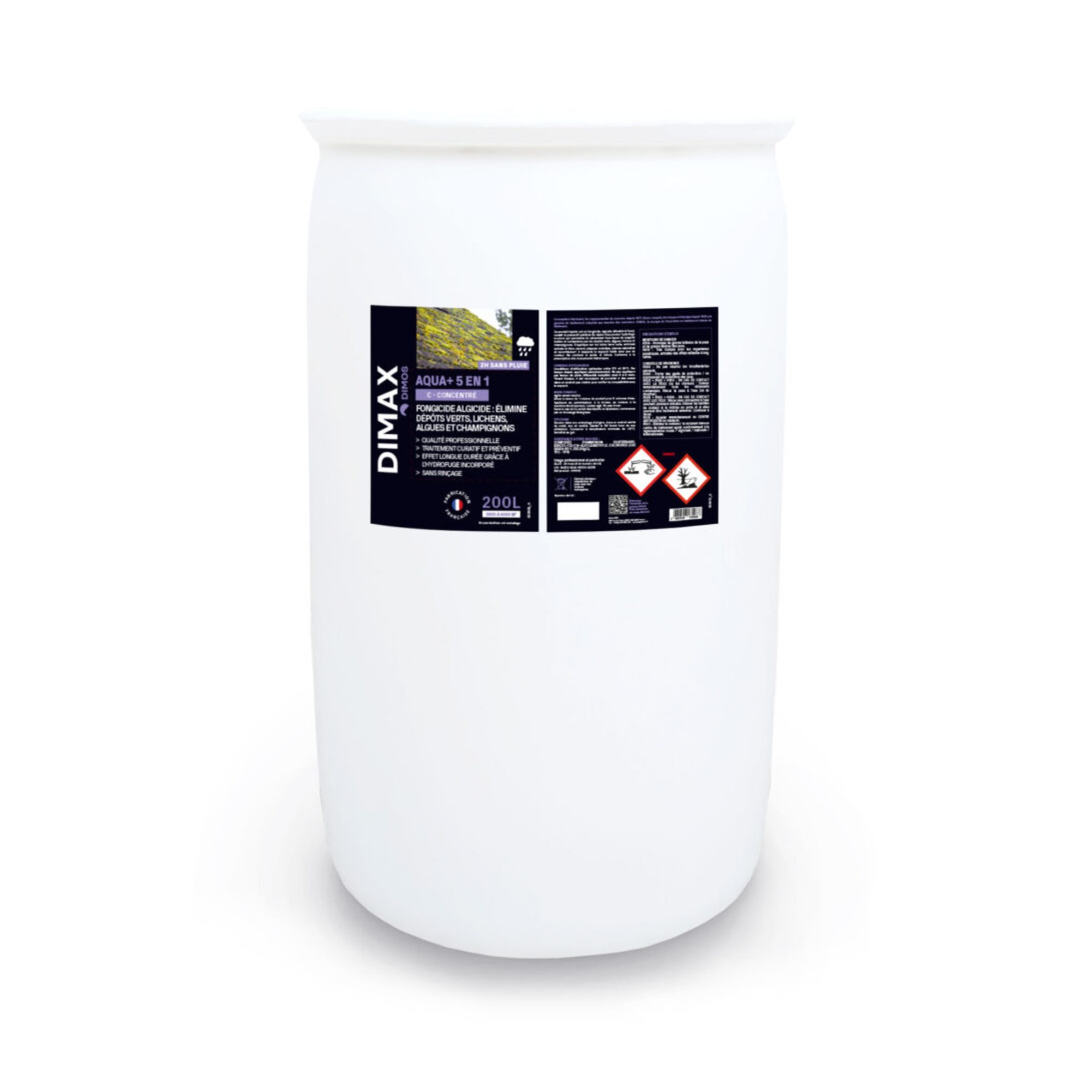 DIMAX AQUA+ 5 en 1 Concentré bidon 200L DIMOS - 444143