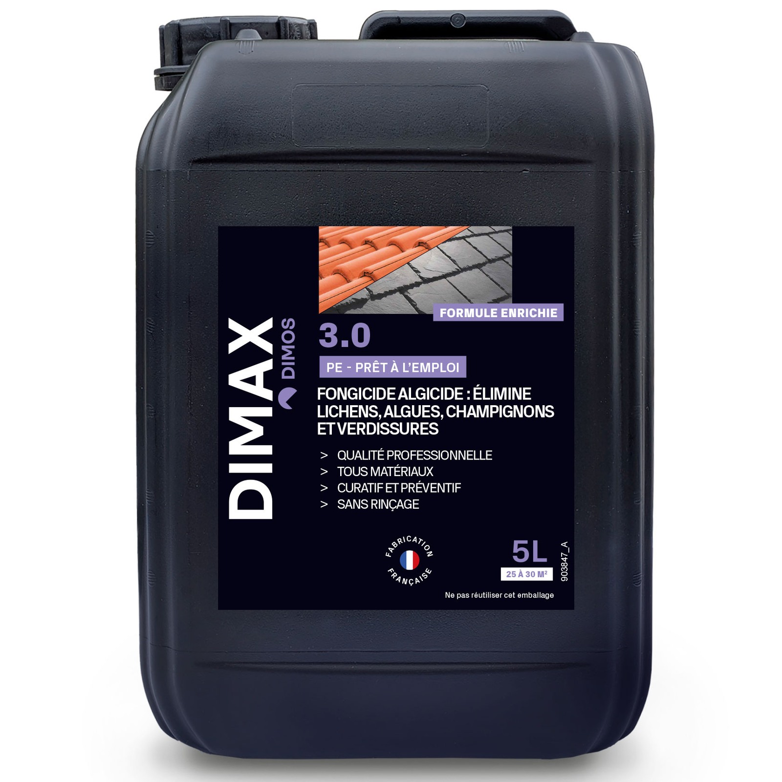 Fongicide anti-verdissures DIMAX 3.0 formule enrichie 5L DIMOS - 444191