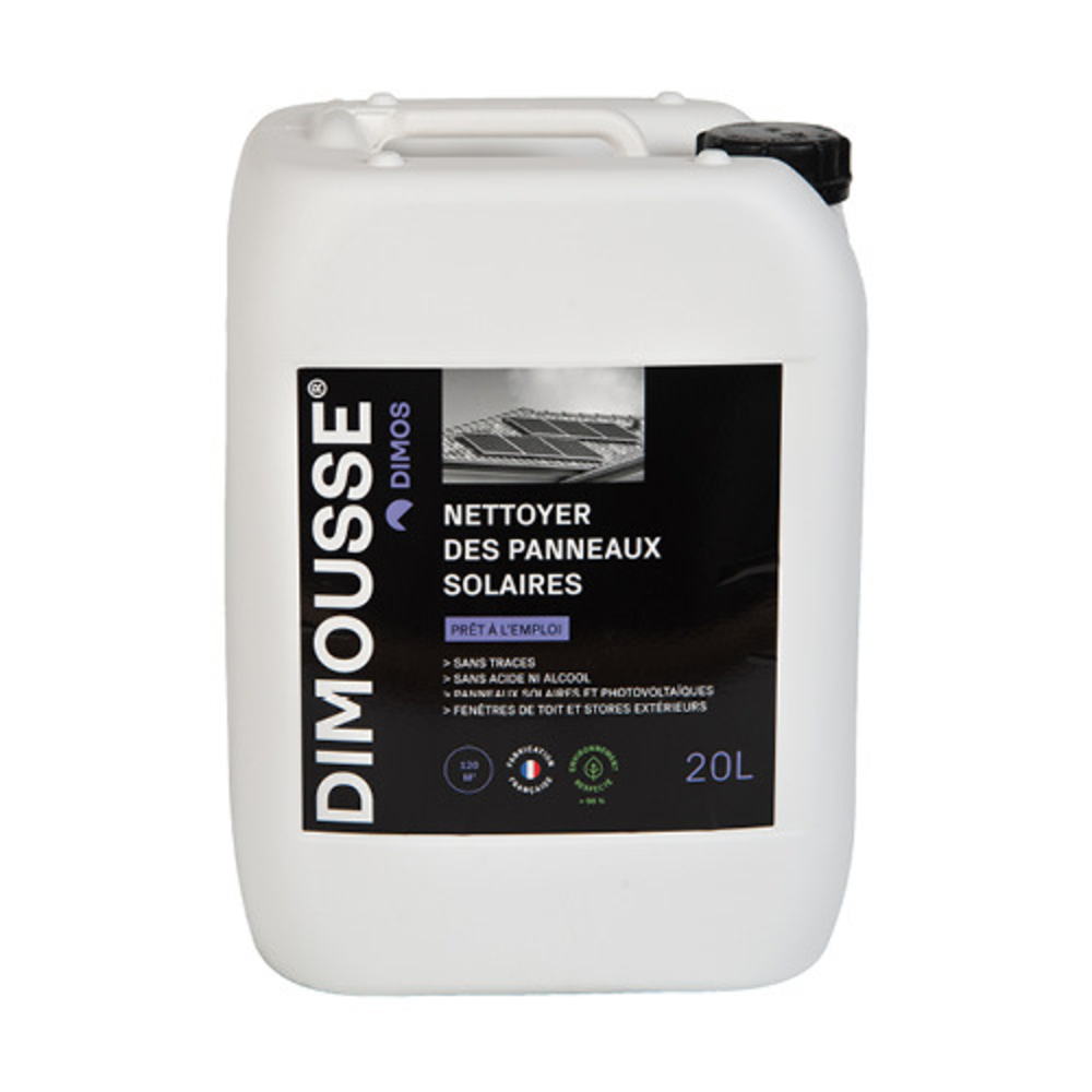 DIMOUSSE Nettoyant panneau photovoltaique - bidon de 20 litres DIMOS - 444301