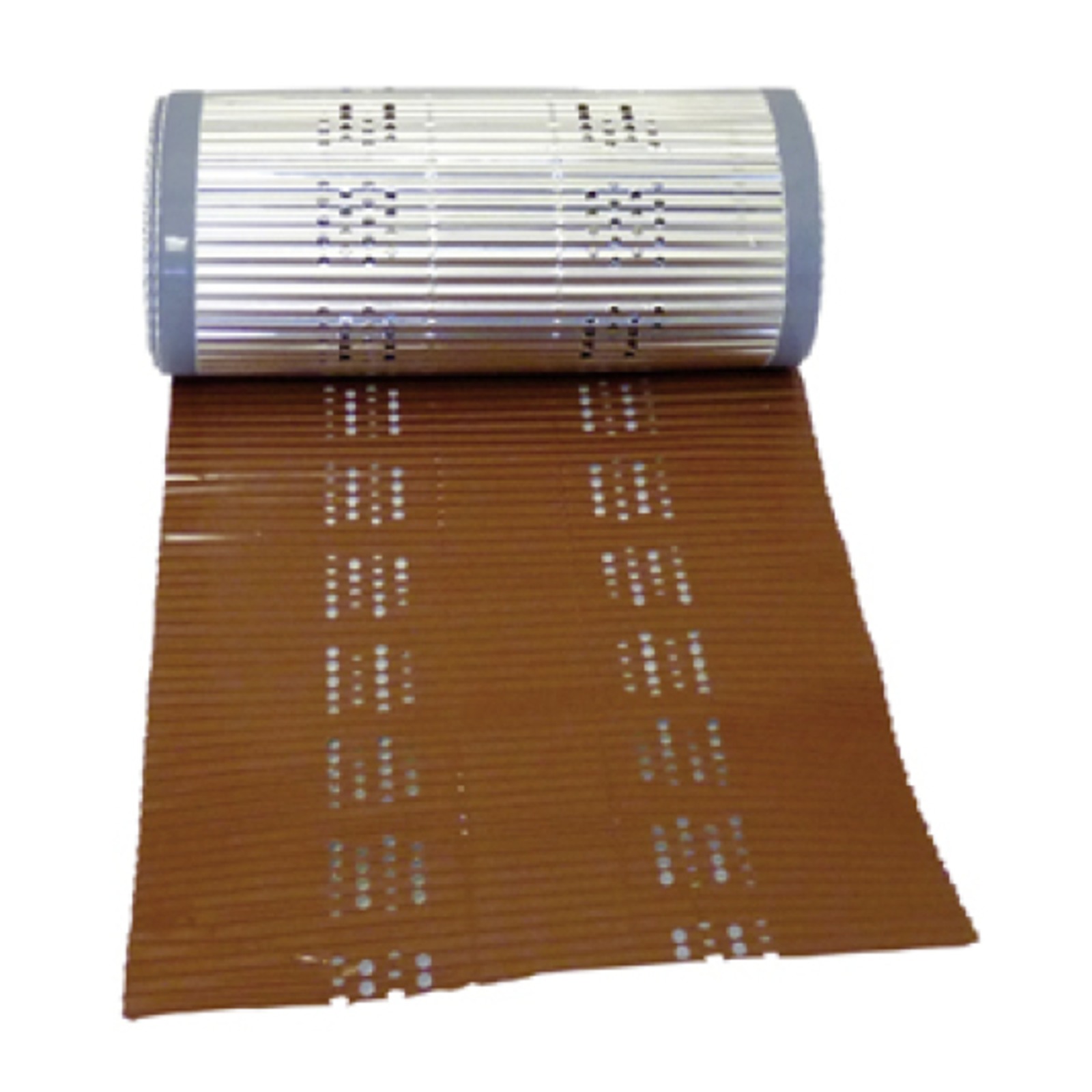 Ventilation souple DIM ROLL Alu 300 rouge brique DIMOS - 720041