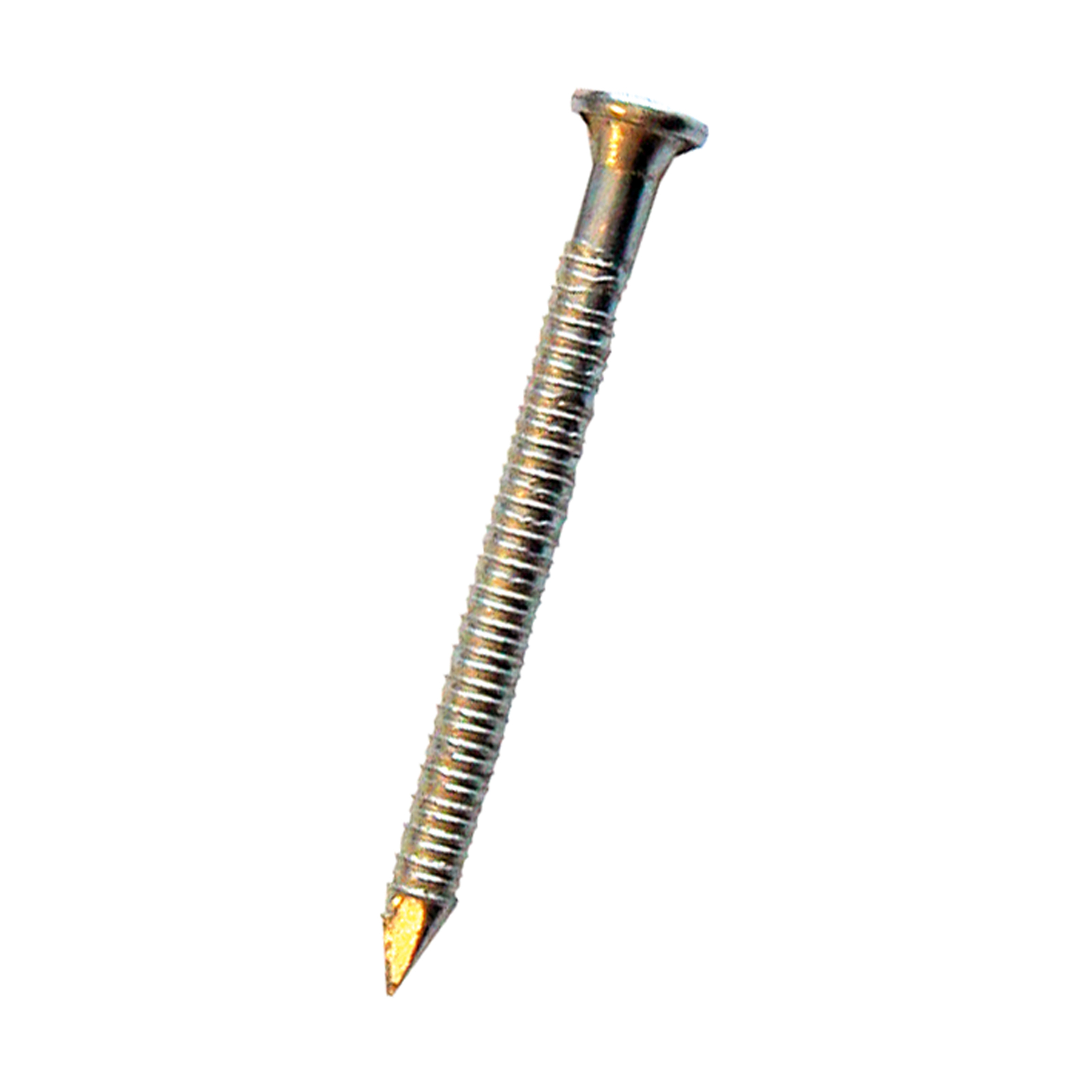 Pointe crochet gouttière TL annelée acier clair 30x4.0mm DIMOS - 770680