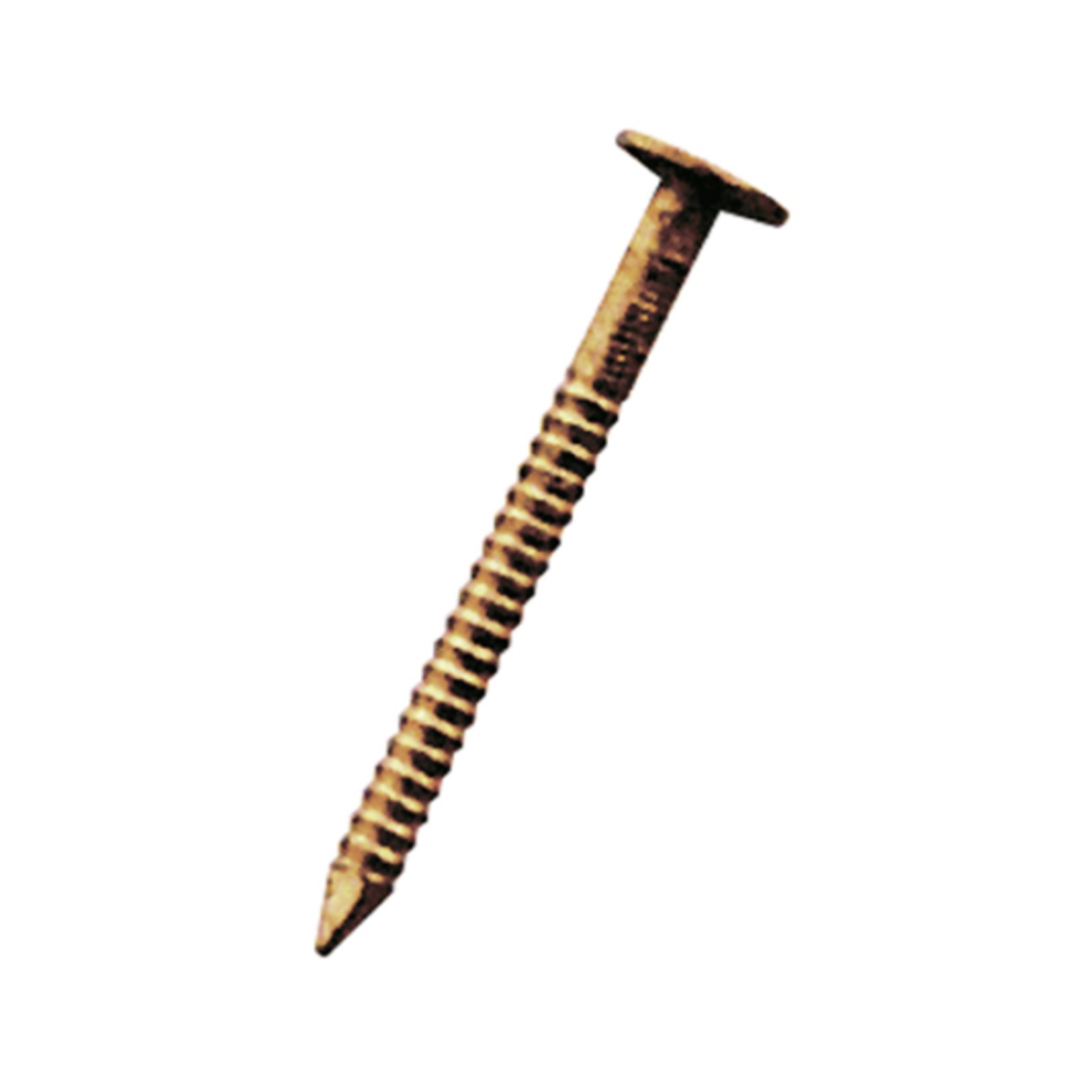 Pointe tête extra large annelée cuivre 30x3.0mm DIMOS - 773164