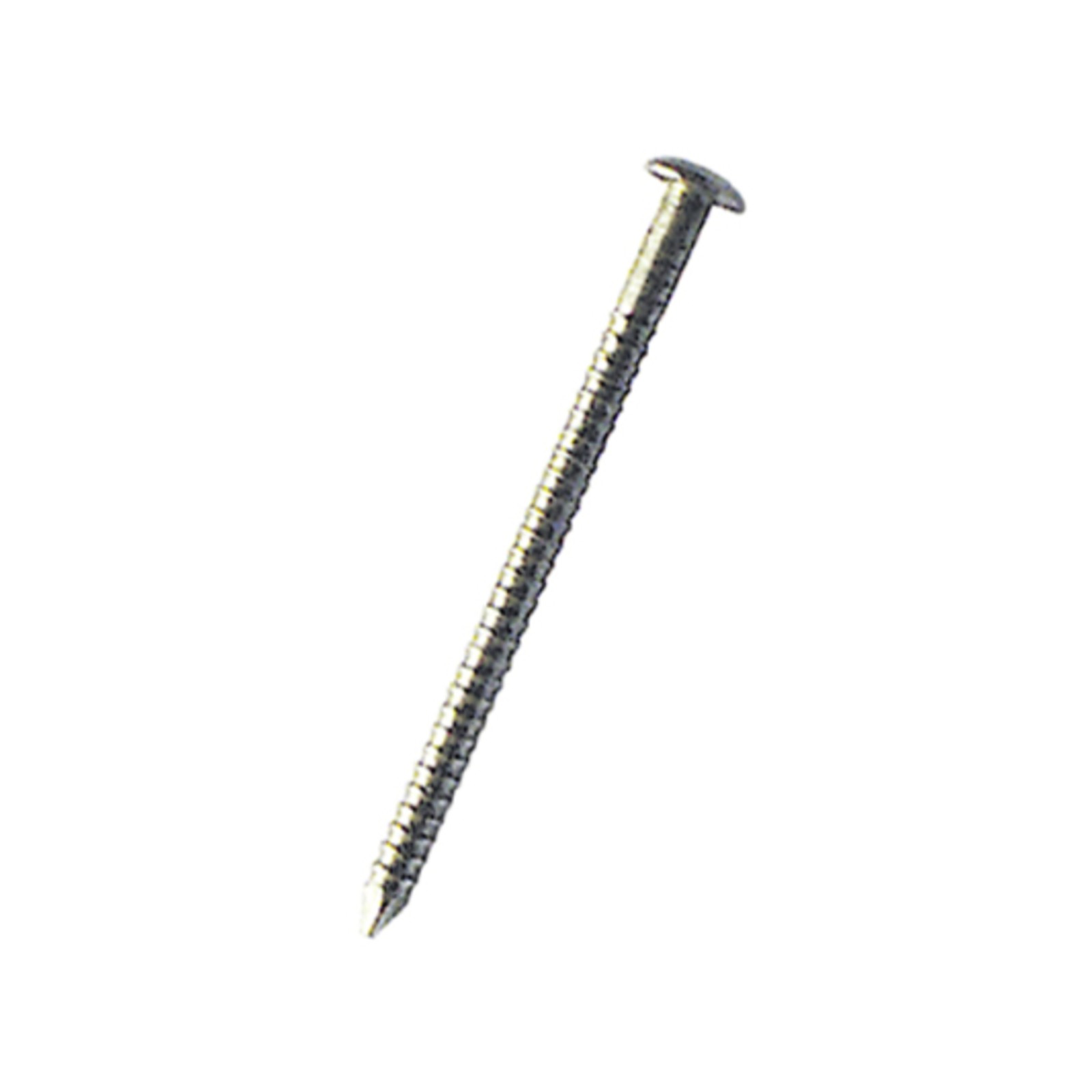 Pointe tête bombée annelée inox 18/10 50x2,7 mm DIMOS - 778443