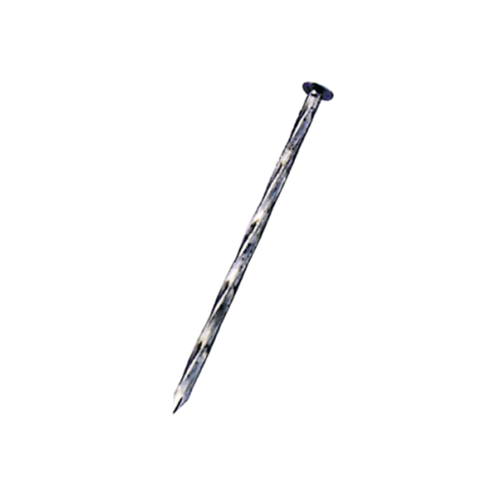 Pointe tête plate torsadée acier clair 60x2.85mm DIMOS - 780503