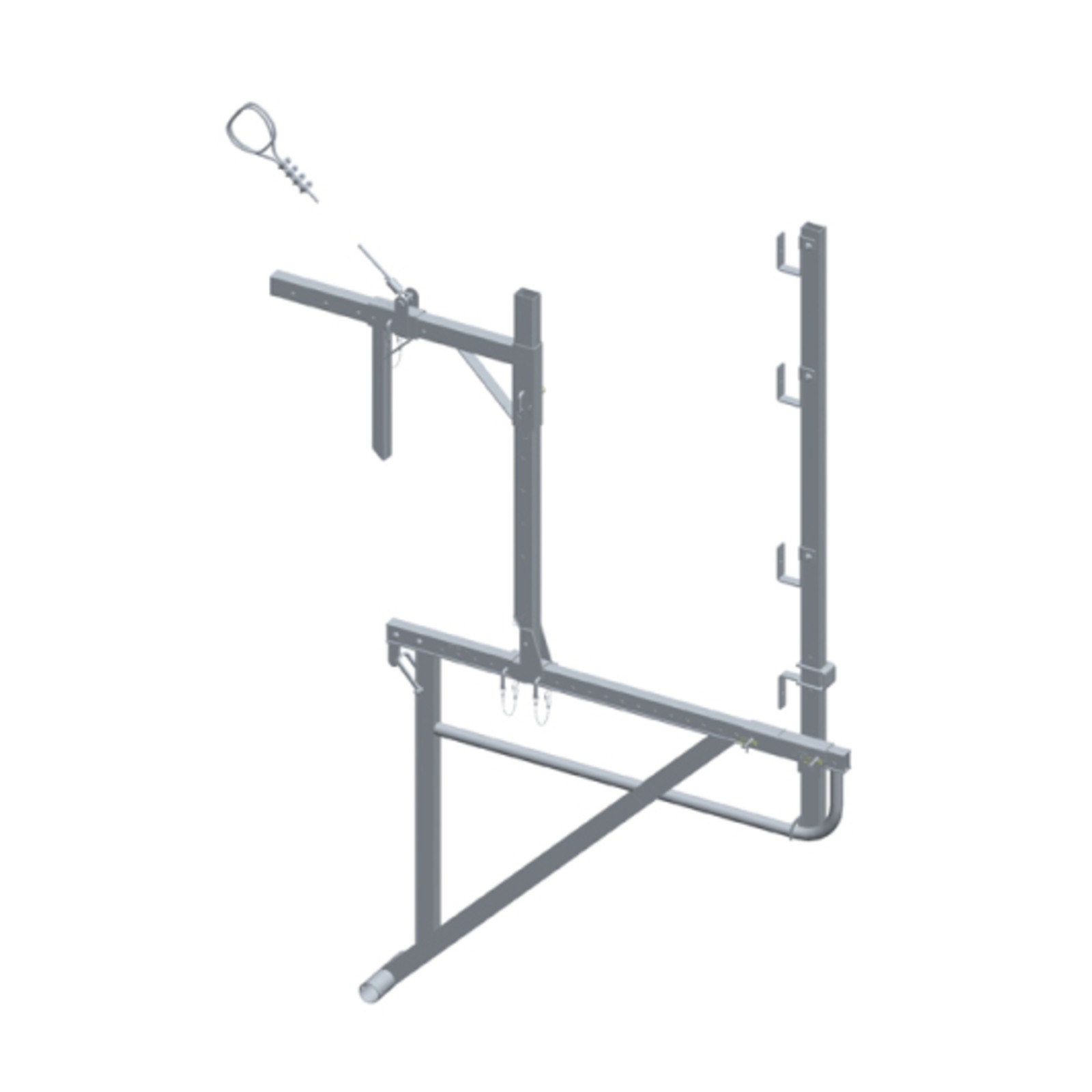 Echafaudage de toit alu fixation crosse élinguée DIMOS - 870134