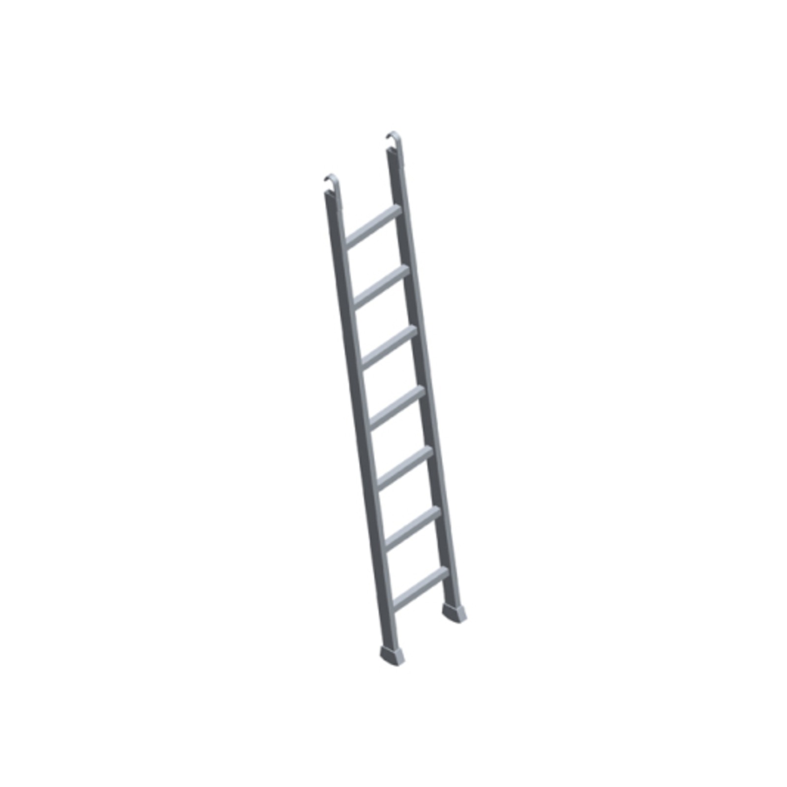 Échelle alu pour plancher bac à trappe DIMOS - 880233