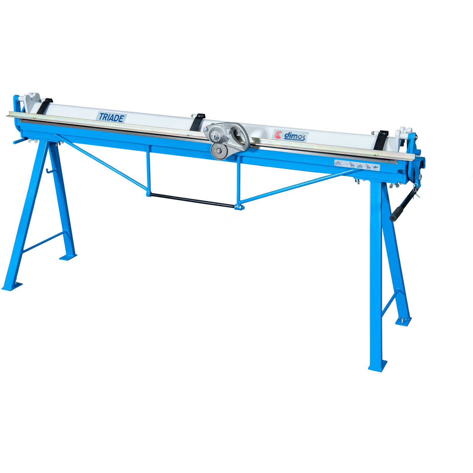 Plieuse TRIADE 2m pieds en V coupe Rotalame baguetteuse Ø14 DIMOS - 981463