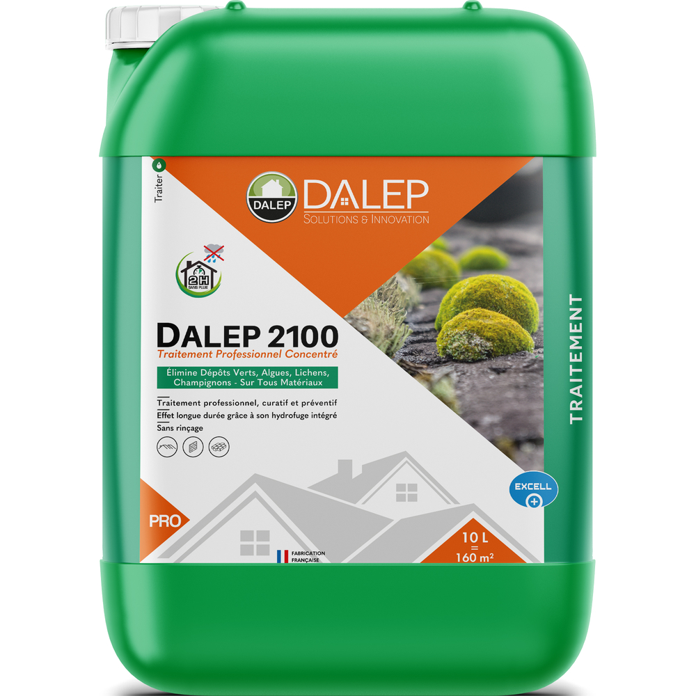 DALEP 2100 bidon 10L Traitement professionnel concentré 1.01.0002.04