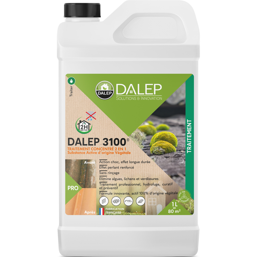Traitement DALEP 3100 Concentré 2 en 1 - Bidon 1 L - 1.01.0003.01