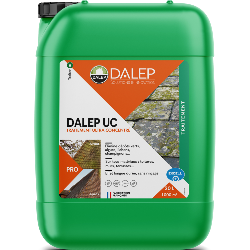 Traitement Ultra Concentré DALEP UC - Bidon 20 L - 1.01.0008.06
