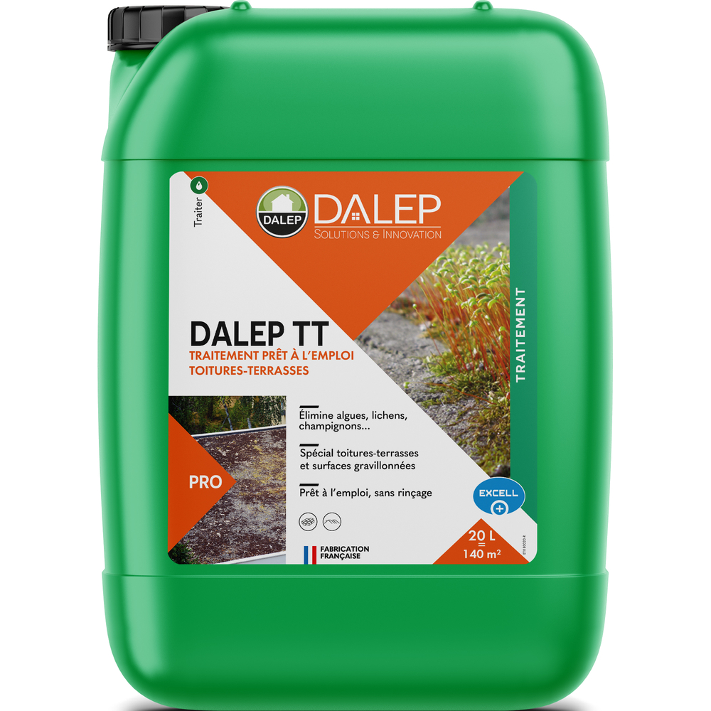 Traitement DALEP TT Toitures-Terrasses Prêt à l'Emploi - Bidon 20 L -1.01.0012.06