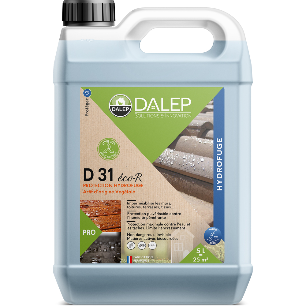 Protection D 31 éco·R Hydrofuge - Bidon 5 L DALEP - 1.02.0019.03
